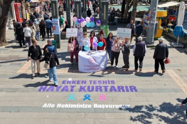 Antalya’da “Erken Teşhis Hayat Kurtarır” farkındalığı