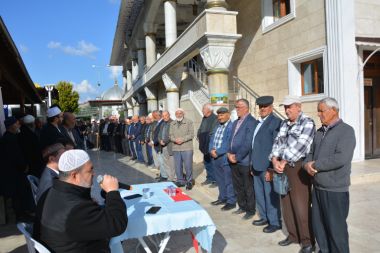 156 hacı adayı için uğurlama töreni yapıldı