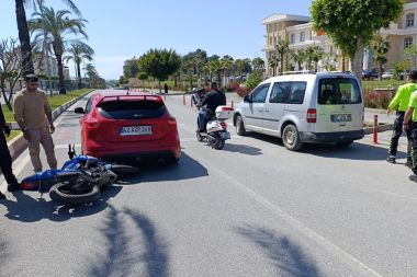 Aynı noktada peş peşe motosiklet kazaları