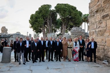 Bakan Fidan Side'de mevkidaşlarını ağırladı