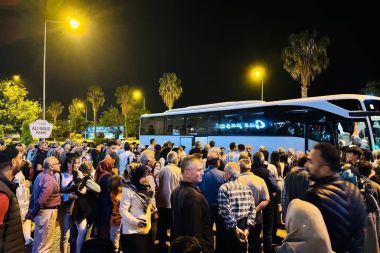 Gazipaşa'da hacı adayları uğurlandı