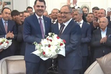 Çevre, Şehircilik ve İklim Değişikliği Bakanlığı'nda devir teslim