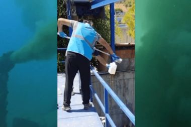 Bakanlığın yayınladığı görüntülere büyükşehirden cevap