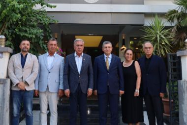 Vali Şahin'den İMEAK Deniz Ticaret Odası Antalya Şubesine ziyaret