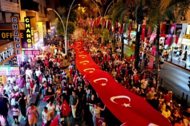 Manavgat'ta 30 Ağustos coşkusu