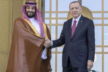 Cumhurbaşkanı Erdoğan, Suudi Arabistan Veliaht Prensi Selman ile görüştü