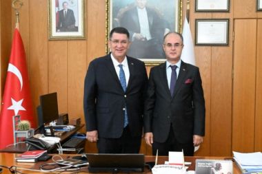 Başkan Dere'den Defterdar Karayılan'a hayırlı olsun ziyareti