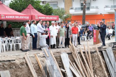 Kubbeli Camii’nin temeli atıldı