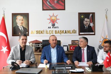 Çavuşoğlu ve Çetin’den Akseki çıkarması
