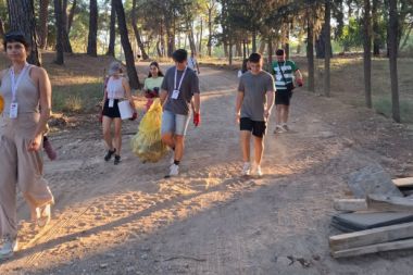 Erasmus öğrencileri, Antalya'da doğa için bir araya geldi