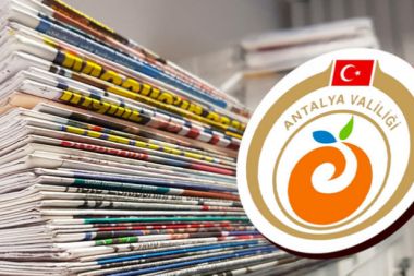 Antalya Valiliği’nden resmi ilan yayımı hakkında genelge