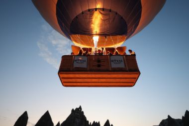 Balon deneyimi turisti cezbetti