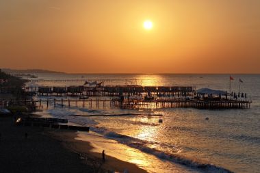 Antalya’da gün doğumu