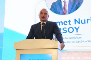 Bakan Ersoy, “14. Uluslararası Resort Turizm Kongresi’nde” konuştu: