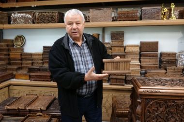 Ceviz oyma sandıkları geçmişten günümüze ilgi görüyor
