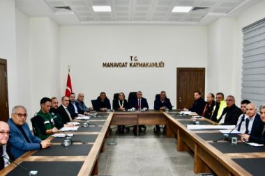 Manavgat Afet Koordinasyon Toplantısı yapıldı
