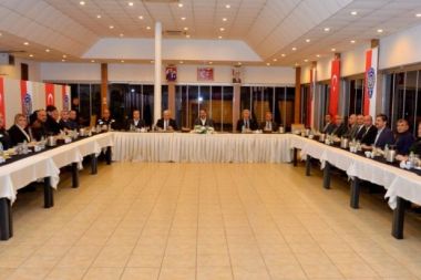 Antalya Emniyet Müdürlüğü'nde veda programı