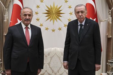 Cumhurbaşkanı Erdoğan, MGK Genel Sekreteri Hacımüftüoğlu’nu kabul etti