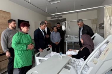 Başkan Çetin’den Kumluca Devlet Hastanesine ziyaret