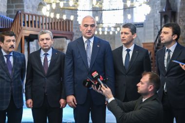 Bakan Ersoy: Çok nadide bir eseri tekrar kazandırmış olduk