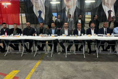 Antalya’da ülkücülerden iftar programı