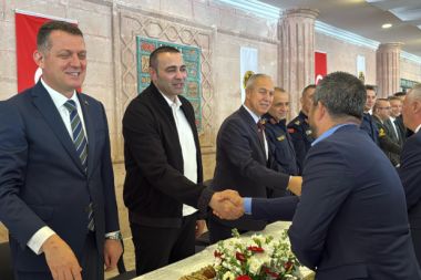 Alanya protokolü bayramlaştı