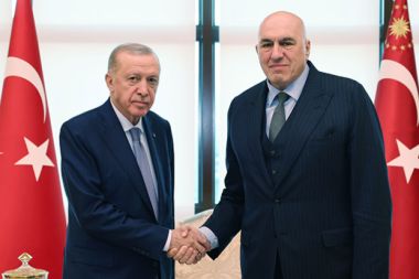 Cumhurbaşkanı Erdoğan, İtalya Savunma Bakanı Crosetto’yu kabul etti
