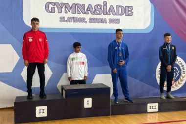 Denizlili Kaan Emirhan güreşte dünya ikincisi oldu
