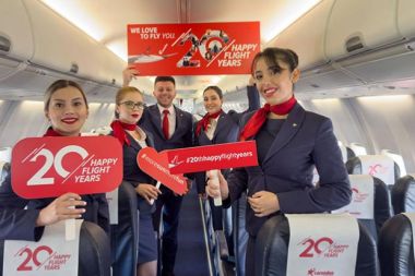 Corendon Airlines 20. yaşını yolcularıyla gökyüzünde kutluyor