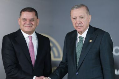 Cumhurbaşkanı Erdoğan, Libya Başbakanı Dibeybe ile görüştü