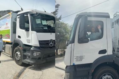 İbradı Belediyesi'ne yeni çöp kamyonu tahsis edildi