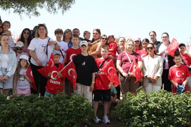 Ukraynalı 24 yetim çocuk, Alanya’da bayram etkinliklerine katıldı