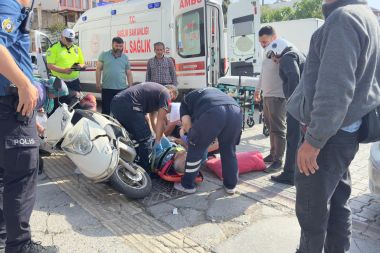 Ters yönde kaza kaçınılmaz oldu