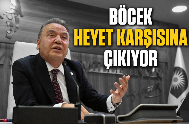 Böcek heyet karşısına çıkıyor