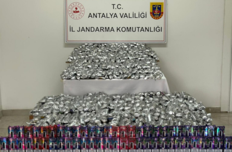 5 bin kaçak elektronik sigara ele geçirildi