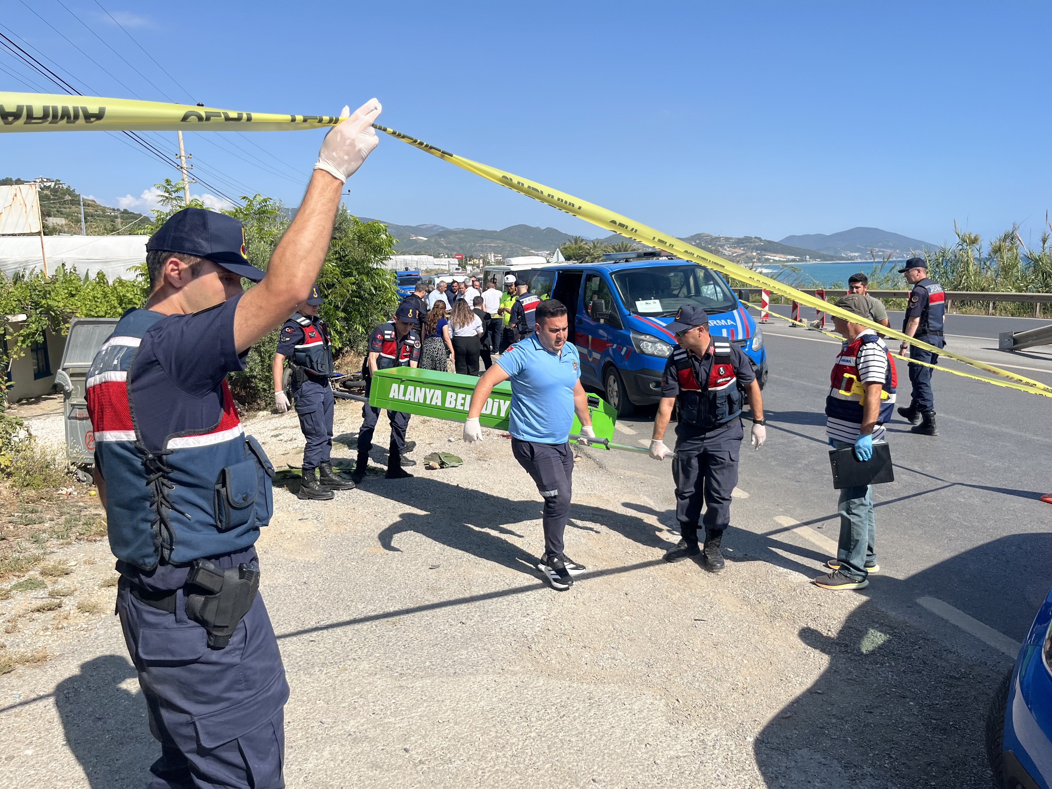 Alanya’da motosiklet kazasında korkunç son