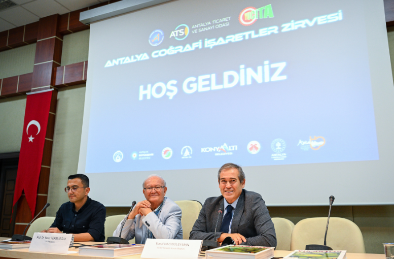 Antalya Coğrafi İşaretler Zirvesi Akdeniz Üniversitesi'nde düzenlendi