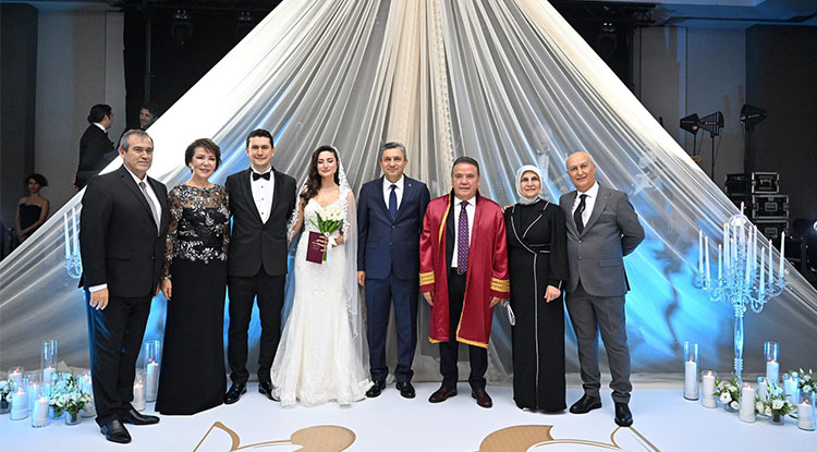 ATSO Başkanı Hacısüleyman’ın oğlu dünyaevine girdi