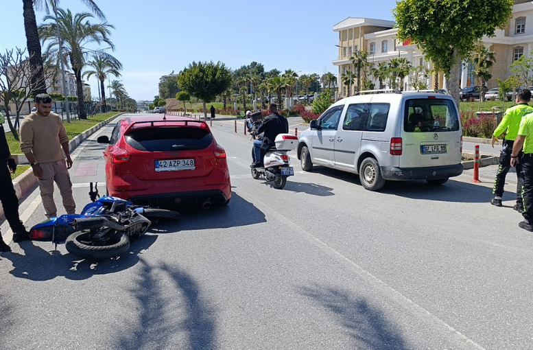 Aynı noktada peş peşe motosiklet kazaları