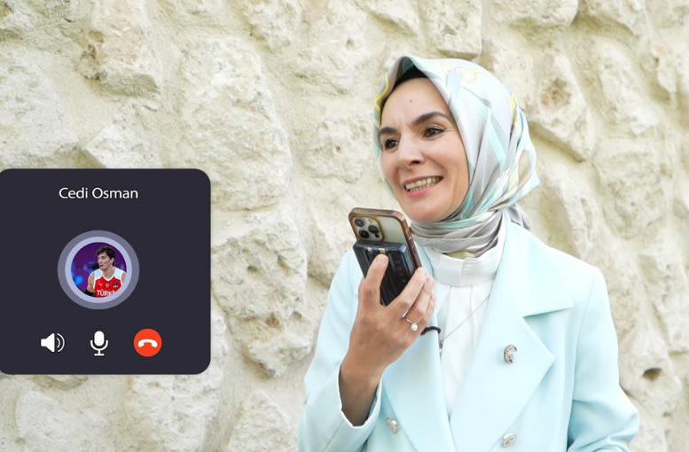 Bakan Göktaş, 12 Dev Adam'ı ve ailelerini tebrik etti