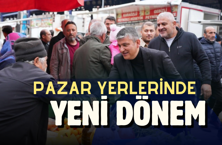 Başkan Bucak ile semt pazarlarında tarihi adım: Tapular esnafın