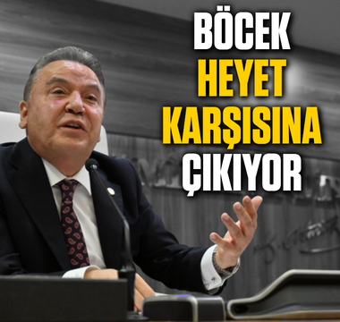 Böcek heyet karşısına çıkıyor