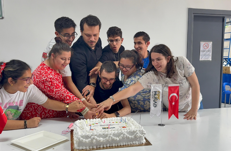 Down sendromlu gençlere özel etkinlik