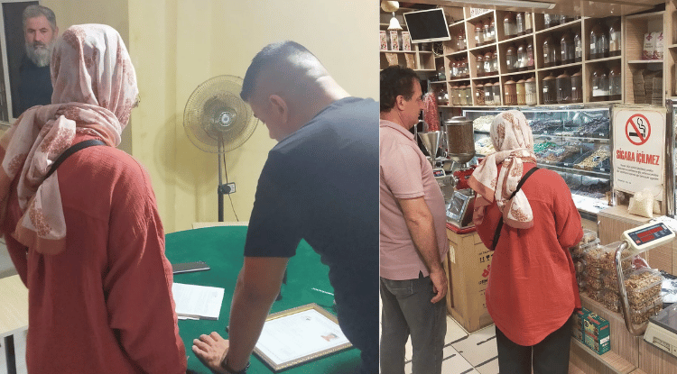 Gazipaşa’da sigara denetimi yapıldı