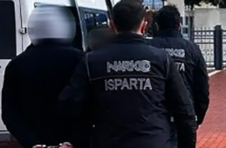 Isparta'da uyuşturucu operasyonu: 2 gözaltı