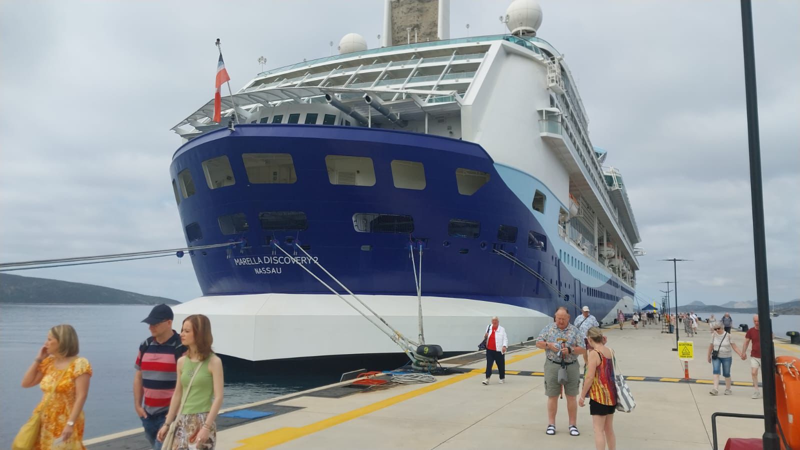 "Marella Discovery 2" kruvaziyeriyle 1789 turist geldi