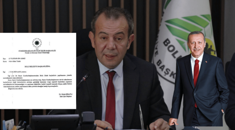 Cumhurbaşkanlığı, Tanju Özcan'ın heykel talebine ret cevabı verdi