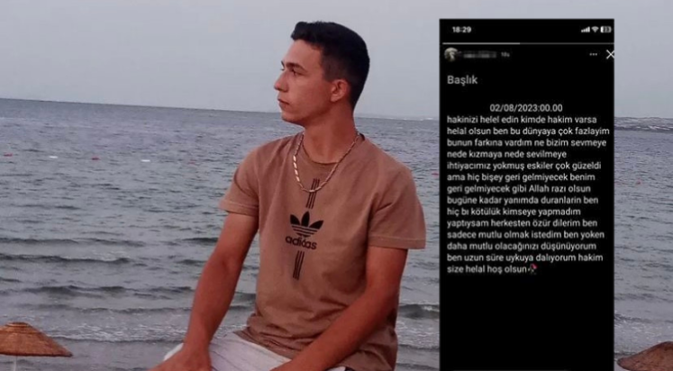 17 yaşındaki gencin kahreden intiharı