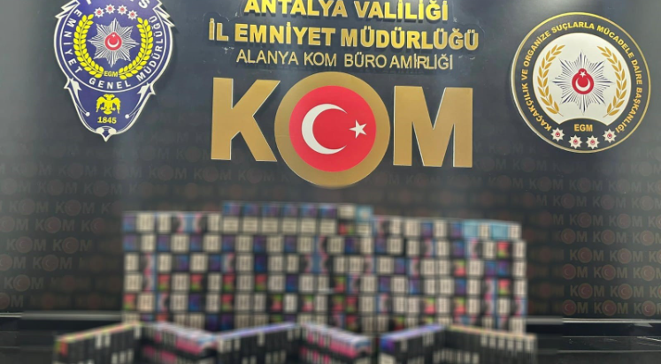 Antalya sahte alkol ve kaçak sigara operasyonu  