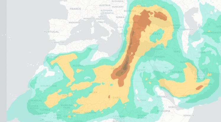 Çöl tozu 30 Nisan'a kadar temizlenecek